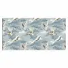 Wolken - Kraanvogels - Blauw Muismat XXL klein 681 -3d_leeg