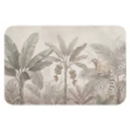 Natuur - Jungle - Ringstaartmaki - Bruin Badmat klein -3d