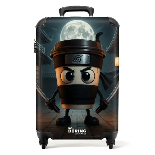 Capuchino Assassino NBS - Handbagage koffer - Kinderen Unisex middel -productfoto_recht