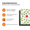Paprika - Maïs - Patroon - Groente Inductie beschermer vinyl 3mm klein 276 -zzzzzzz-td-ups
