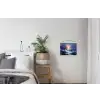 Golven - Zee - Kleurrijk - Rotsen textielposter latten blank klein -woonkamer