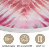 Hartvorm - Roze - Tie dye Akoestische PET Vilt - Rond klein -closeup_NL