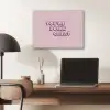 You're doing great - Roze - Bubble letters PET vilt klein -sfeer5