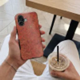 Oosters - Bloemen - Terracotta Toughcase MagSafe Apple iPhone 17 klein 1017 -Sfeer1M