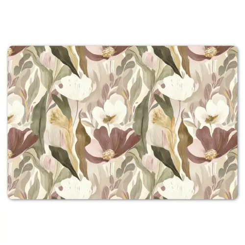 Bloemen - Aquarel - Kleurrijk Placemat vinyl groot 368 -zzsfeer1_Kitchenyeah-website