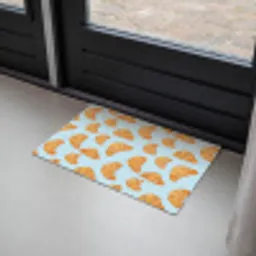 Croissant - Speels - Blauw Deurmat klein 898 -sfeer2