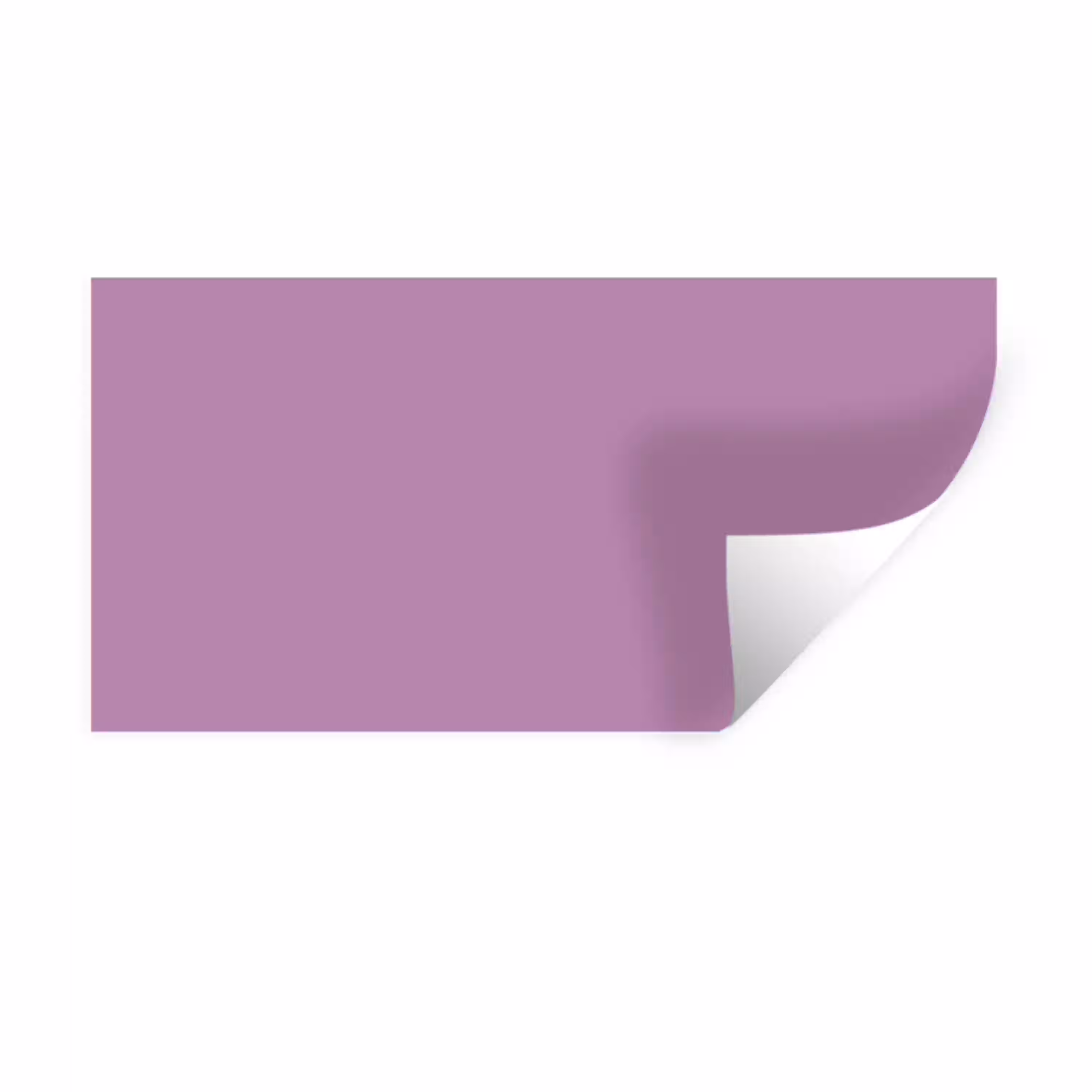 Antique - Orchid - Paars Muursticker klein 287 -3d