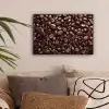 Bonen - Close-up - Donkerbruin canvas 2cm klein -sfeer1