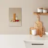 Spaghetti - Melk - Tomaten - Eieren - Brood KitchenYeah - Keuken - Canvas klein -sfeer1