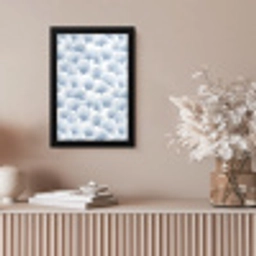Waaier - Modern - Blauw fotolijst zwart zonder passe partout klein 224 -sfeer5