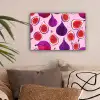 Vijgen - Roze - Paars canvas 2cm klein -sfeer1