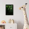 Bladeren - Schaduw - Groen - Textuur fotolijst zwart zonder passe partout klein -usfeer4_kinderkamer