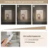 Koffie - Obessive Coffee Disorder - Beige Light Box met kabel (Tafellamp) klein -USP_dimbaarNL