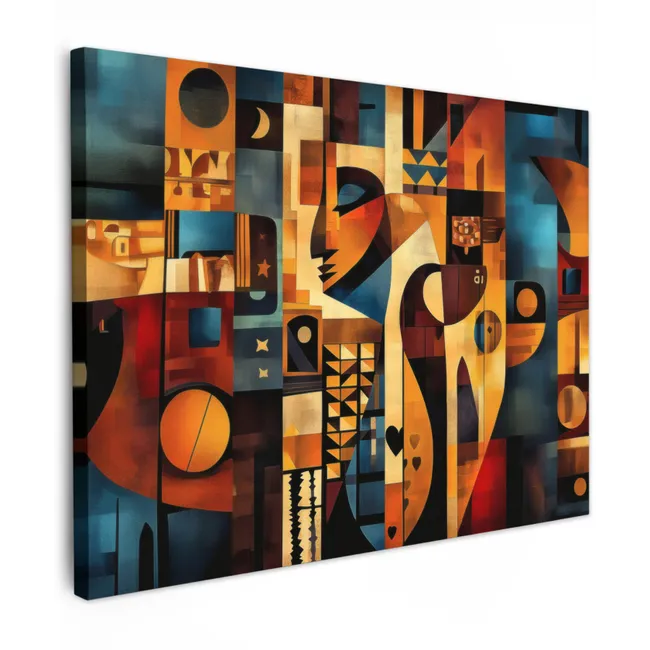 Canvas Print - Figures - Abstract - Symbols