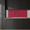 Rood - Effen kleur keuken achterwand 2 middel 871 -sfeer1