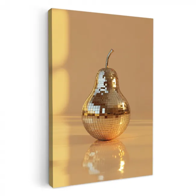 Goud - Disco - Glitter - Peer KitchenYeah - Keuken - Canvas klein -3d