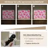 Bloemen - Patroon - Meerkleurig Light Box met batterij (Wandlamp) middel 907 -USP_dimbaarNL