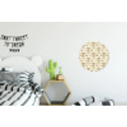 Ornament - Barok - Goud Wandcirkel aluminium klein 190 -kinderkamer