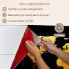 Wereldkaart - Goud - Druipen - Zwart keuken achterwand spatscherm klein -spatscherm_NL