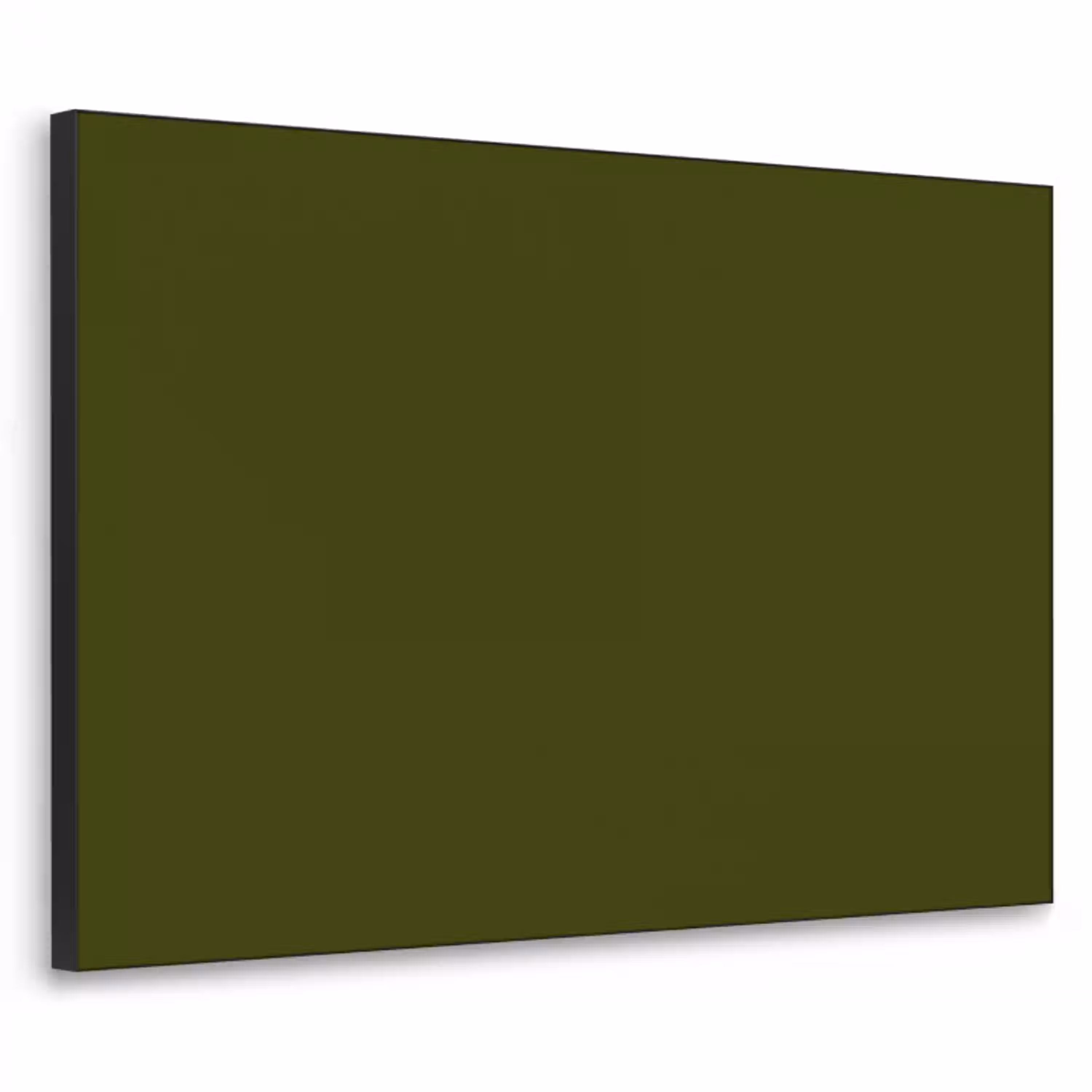 Dark  - Olive - Groen Textielframe zwart klein 947 -3d