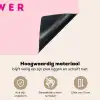 Girl power - Roze - Hartje Inductie beschemer met haakjes klein -ky-onderkant-nl