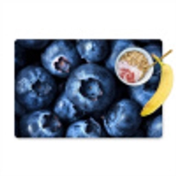 Bessen - Blauw - Fruit Placemat vinyl groot -zzzproduct_Kitchenyeah-website