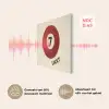 Cirkel - Zeven - Lucky - Rood PET vilt klein -USP_NL