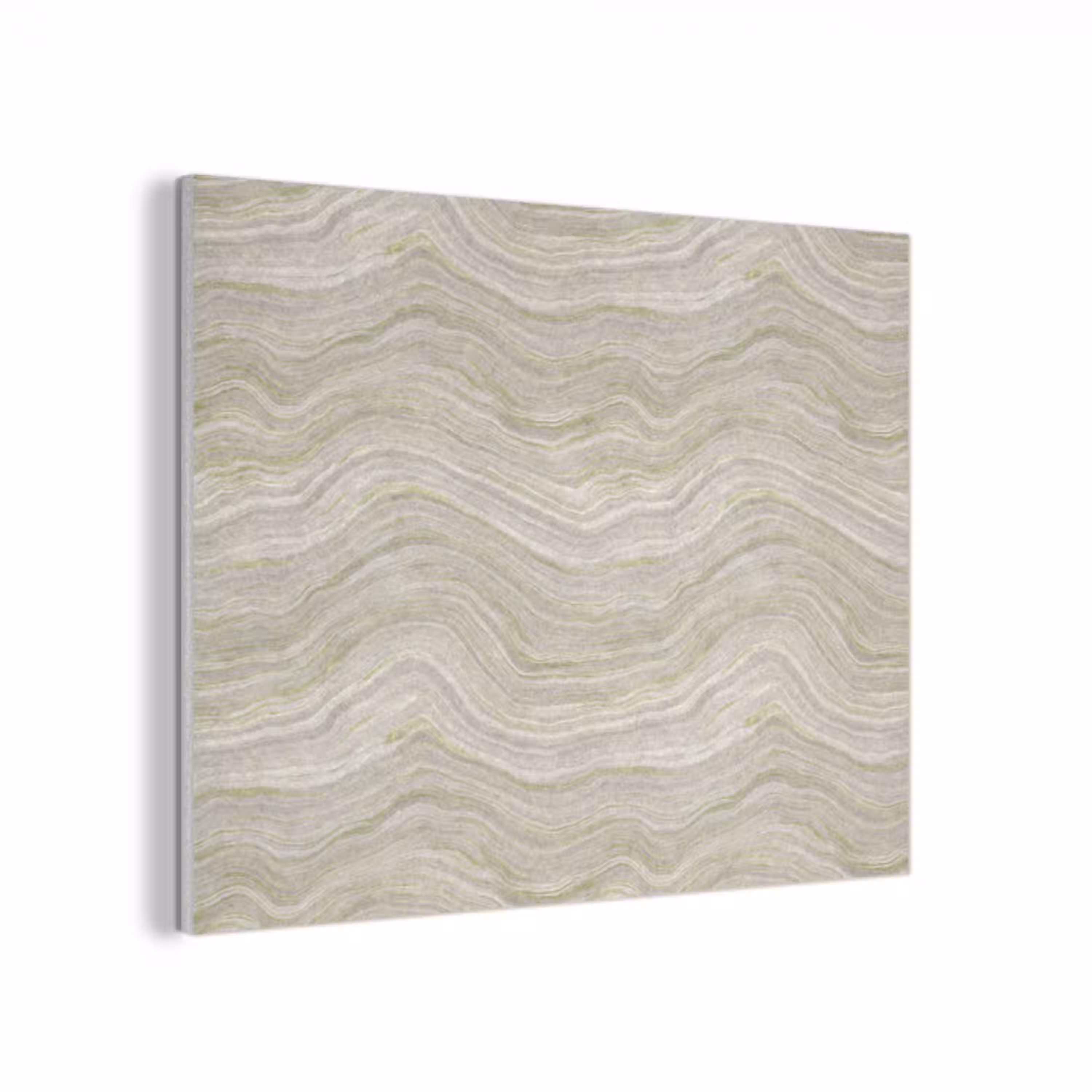 Patroon - Sereen - Groen PET vilt klein 837 -3d