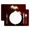 Vrouw - Kersen - Slagroom Placemat vinyl groot -zzsfeer2_Kitchenyeah-website