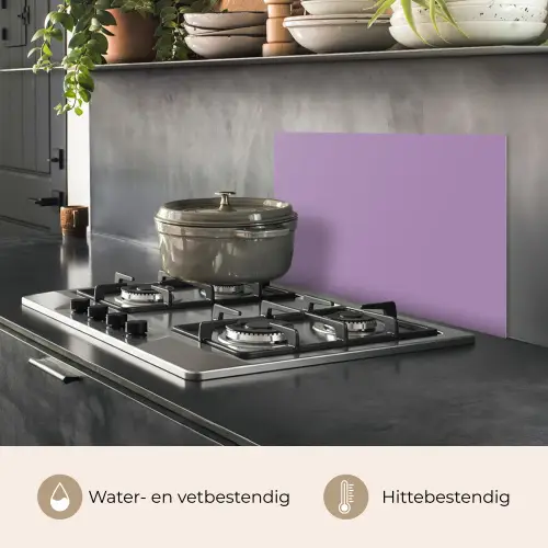 Interieur - Paars - Kleuren - Paarse - Kleur - Effen keuken achterwand spatscherm klein 900 -usp_NL