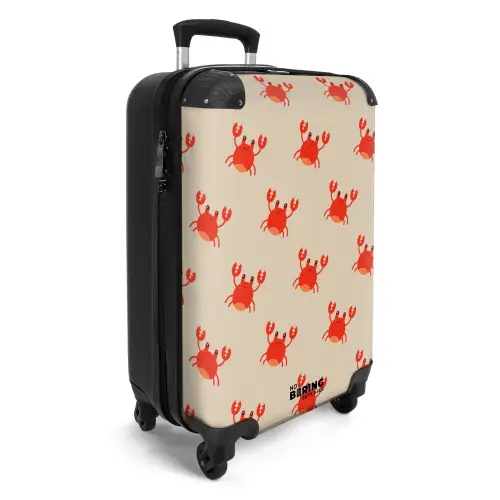 Krabbenkwestie NBS - Handbagage koffer - Unisex middel -productfoto_3d