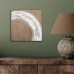Verf - Bruin - Japandi aluminium wit klein -sfeer2
