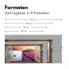 Doorkijk - Lavendel - Landschap - Bloemen - Paars Muismat XXL klein -sfeer5