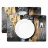 Boedhha - Penseelstreken - Goud - Abstract Placemat vinyl groot -zzsfeer2_Kitchenyeah-website