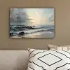 Strand - Zee - Zonsondergang canvas 2cm klein -sfeer3