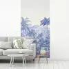 Tropisch - Jungle - Blauw fotobehang vinyl groot -woonkamer