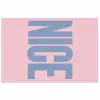 Nice - Paars - Roze poster papier klein -3d