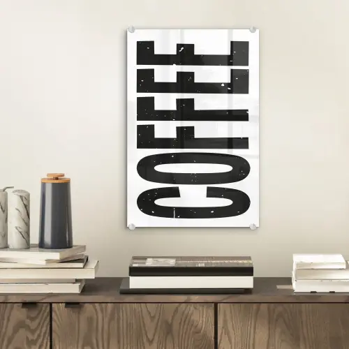 Koffie - Decoratie - Japandi - Vintage plexiglas 5mm klein -sfeer1