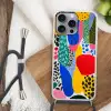 Stippen - Vormen - Modern - Kleuren Hoesje iPhone 16 Pro Max met koord klein -sfeer4