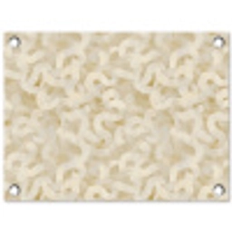 Abstract - Lijnen - Beige tuinposter los doek klein 239 -3d