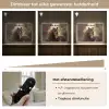 Paard - Dieren - Bloemen - Bos - Vlinder Light Box met batterij (Wandlamp kind) middel -USP_dimbaarNL