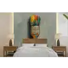 Verf - Kwast - Schilderij fotobehang vinyl groot -bed
