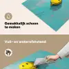 Ballon - Geel - Smiley Inductie beschemer met haakjes middel -ky-schoon-nl