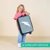 Blauw met Pteranodon dino Kinderkoffer - Zwart klein -sfeer2_UK