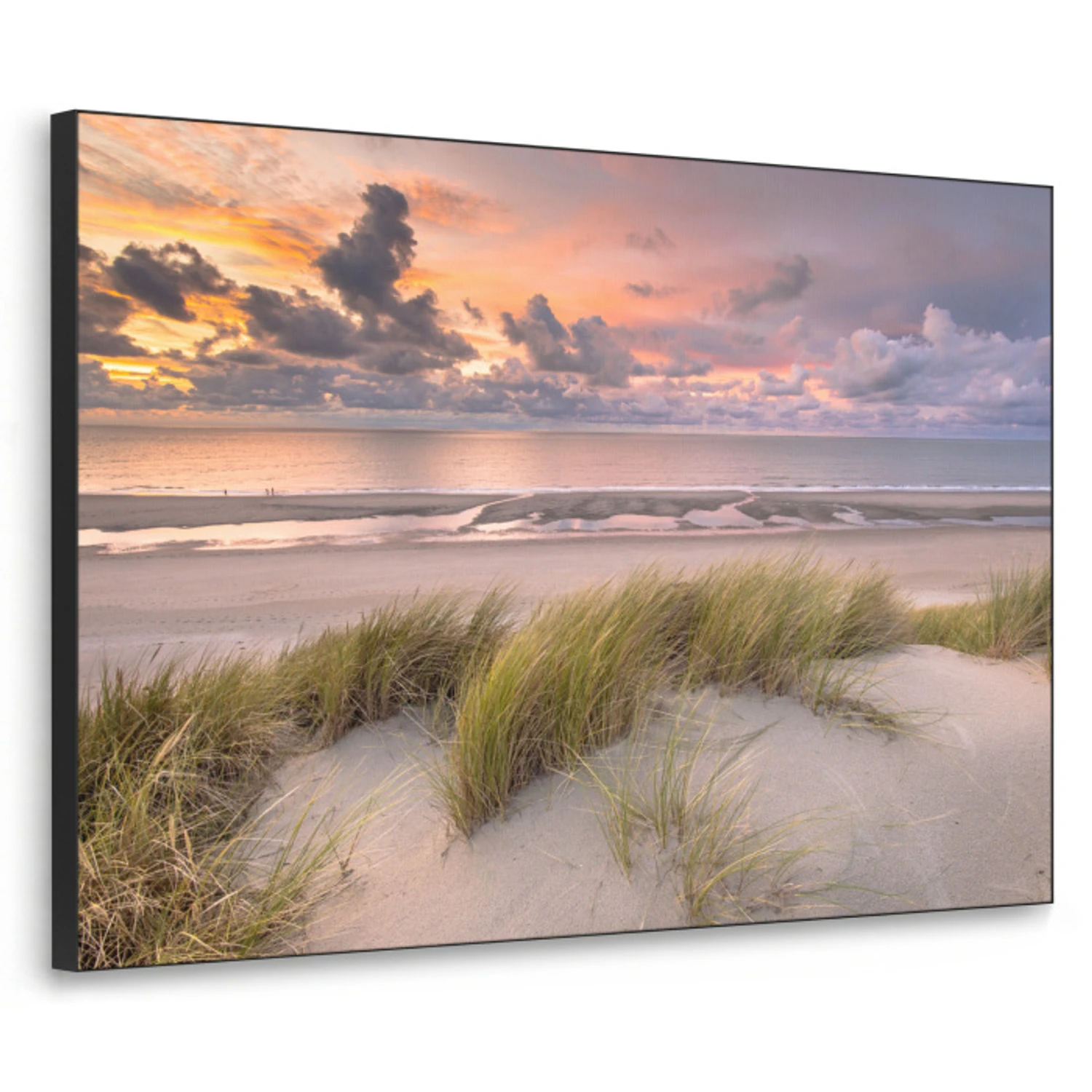 Art Frame - Sonnenuntergang - Düne - Strand - Pflanzen - Meer ...