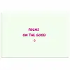 Focus - Beige - Roze - Smiley poster papier klein -3d