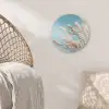 Siergras - Wind - Lichtbruin Akoestische PET Vilt - Rond klein -sfeer4