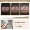 Illustratie - Bloemen - Vlakken - Abstract Light Box met kabel (Tafellamp) klein -USP_dimbaarNL