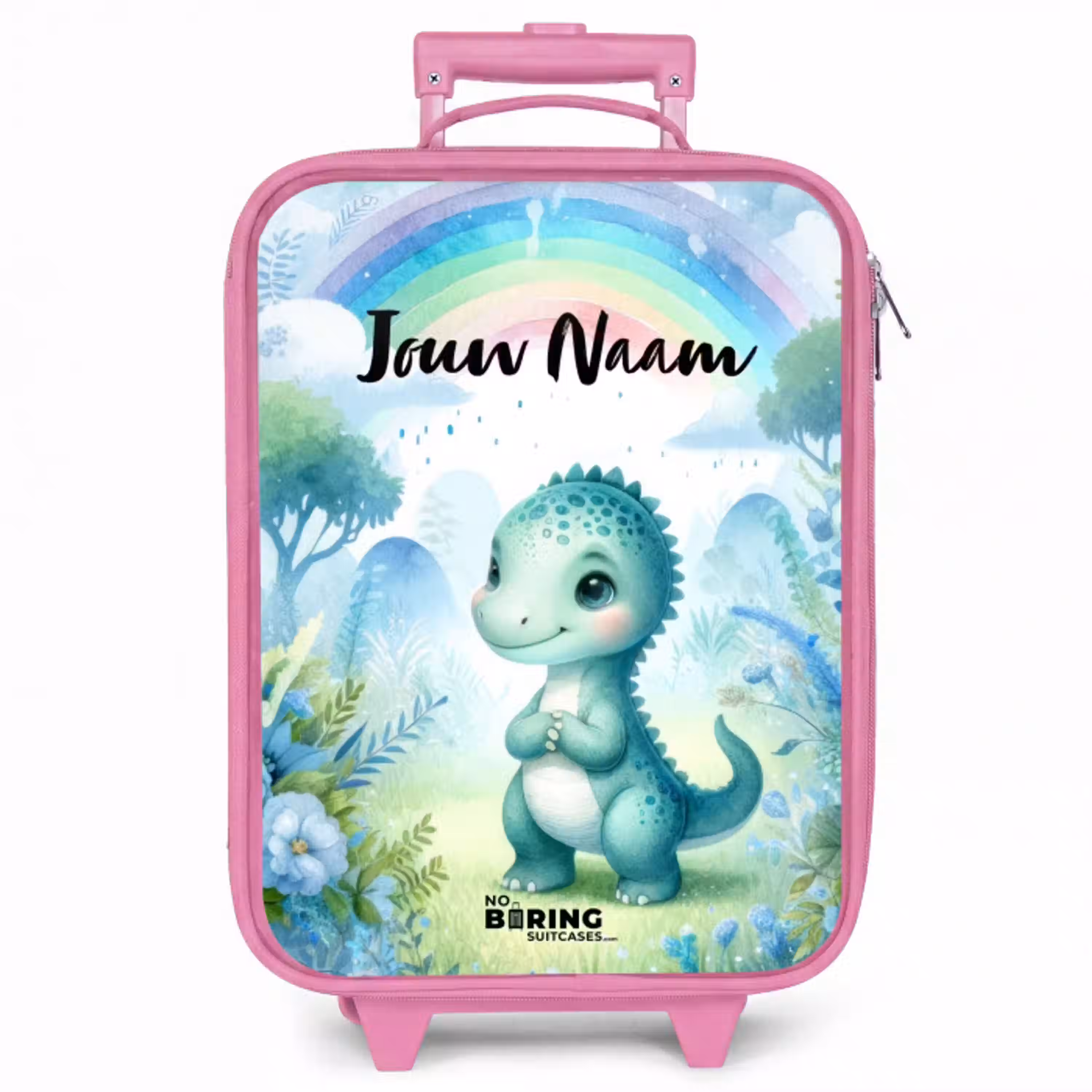 Daantje Dino Kinderkoffer - Roze klein -zzz_website3d