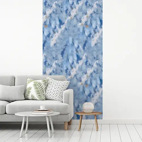 Vloeiend - Olie - Verf - Texturen fotobehang vinyl groot 64 -woonkamer